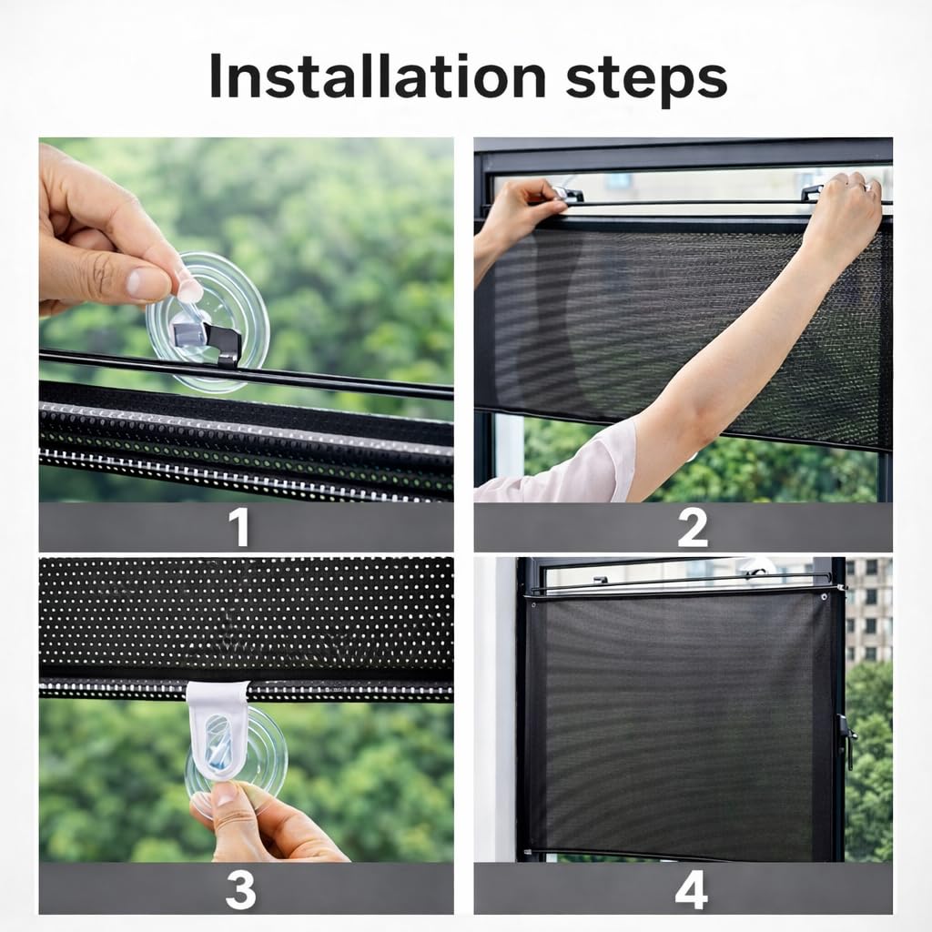 Window Roller Sunshade Curtain