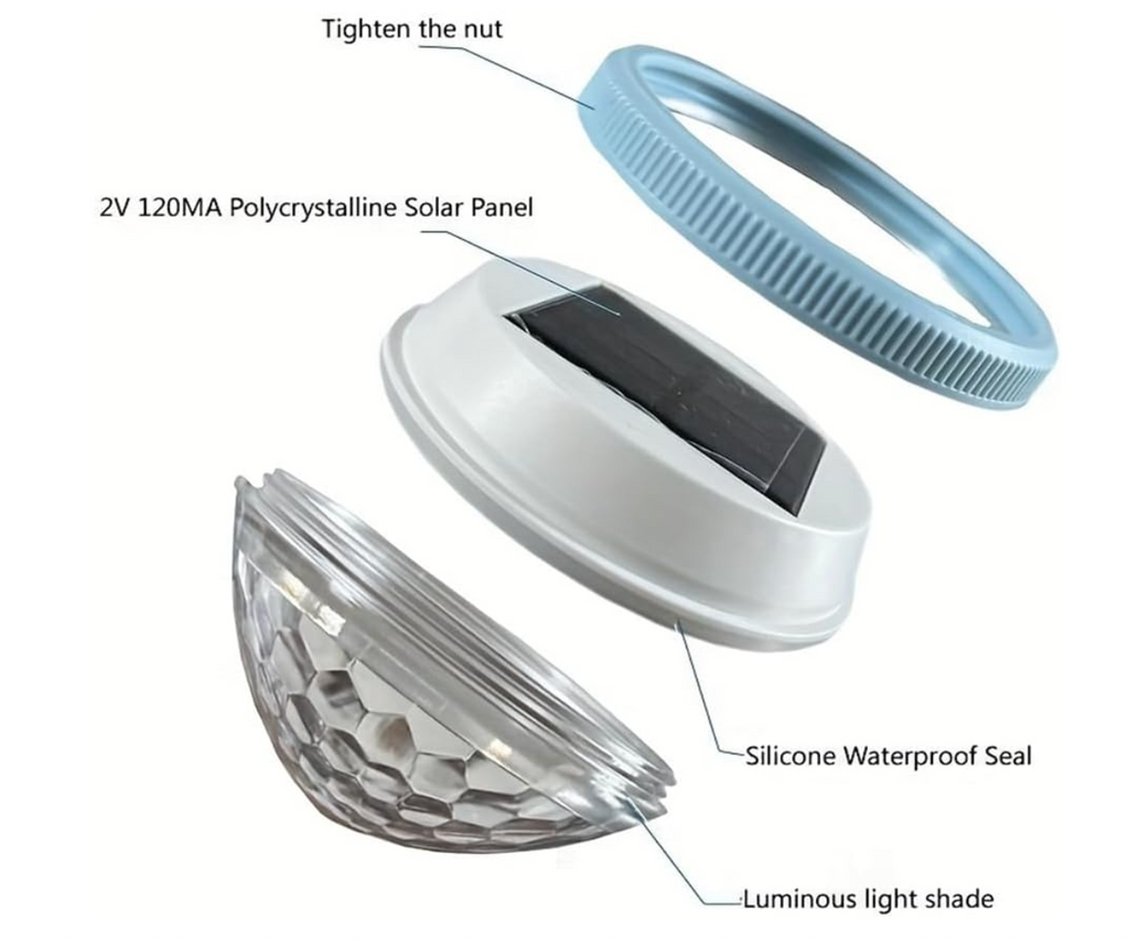 Solar Floating Pool RGB Light (Pack Of 2)