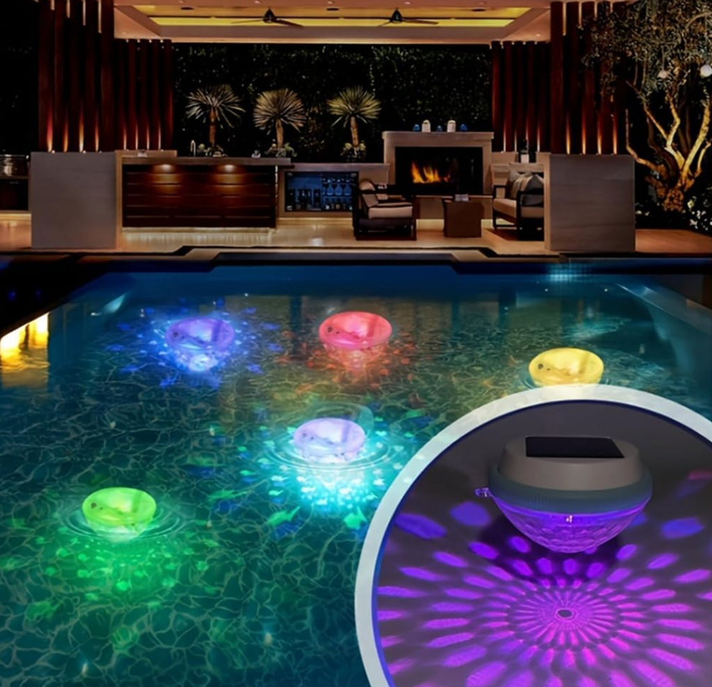 Solar Floating Pool RGB Light (Pack Of 2)
