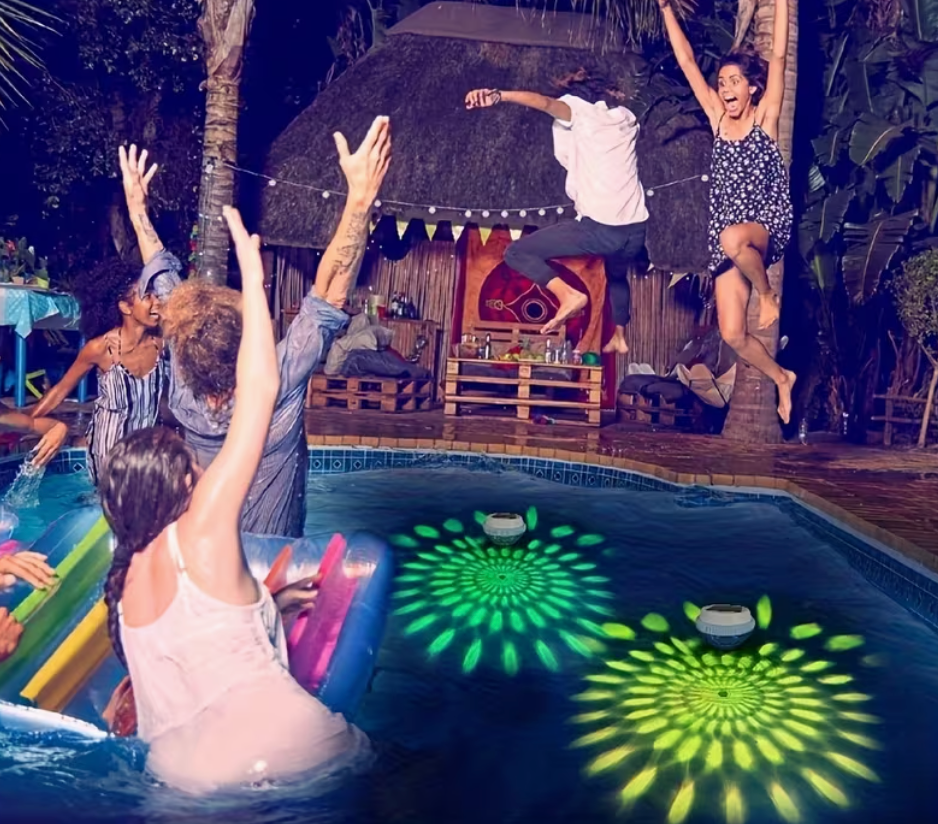 Solar Floating Pool RGB Light (Pack Of 2)
