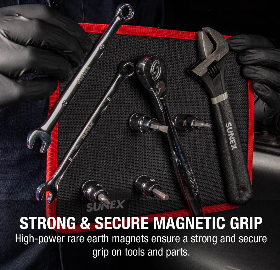 Flexible Magnetic Tool And Parts Mat (Small Size)