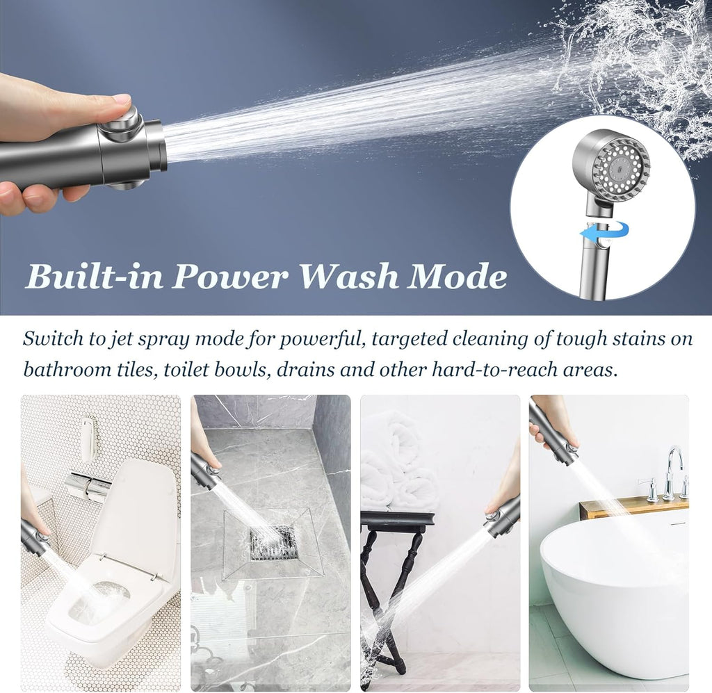 High Pressure Water 4 in 1 Shower Set