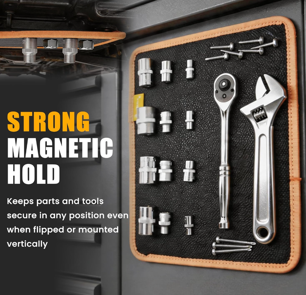 Flexible Magnetic Tool And Parts Mat (Small Size)